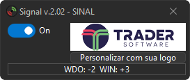 Signal — copiador de operações entre Profits emissor e receptor